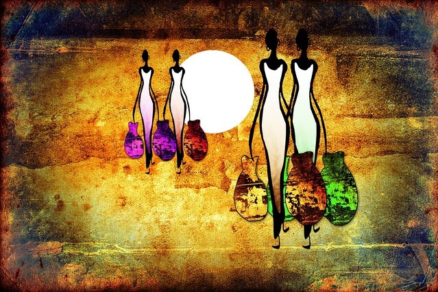 Africa retro vintage style 5